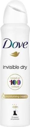 Image du produit Dove Déodorant Spray 48h Invisible Blanc Sans Alcool pour Femmes avec Huile de Noix 100% Naturelle et (Spray, 200 ml)