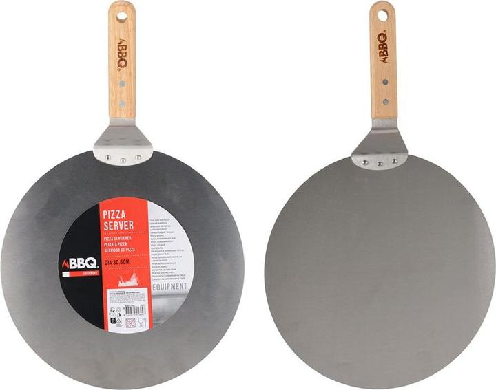 Actual product image Excellent Houseware Pizzaschaufel aus Edelstahl, Ø 30,5 cm