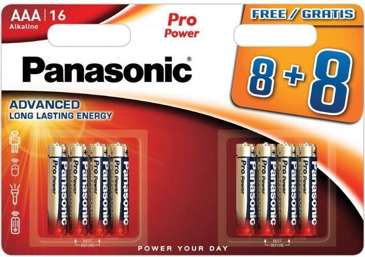 Actual product image Panasonic PROMO Pro Power 8+8 LR03 (AAA) (16 pcs., AAA)