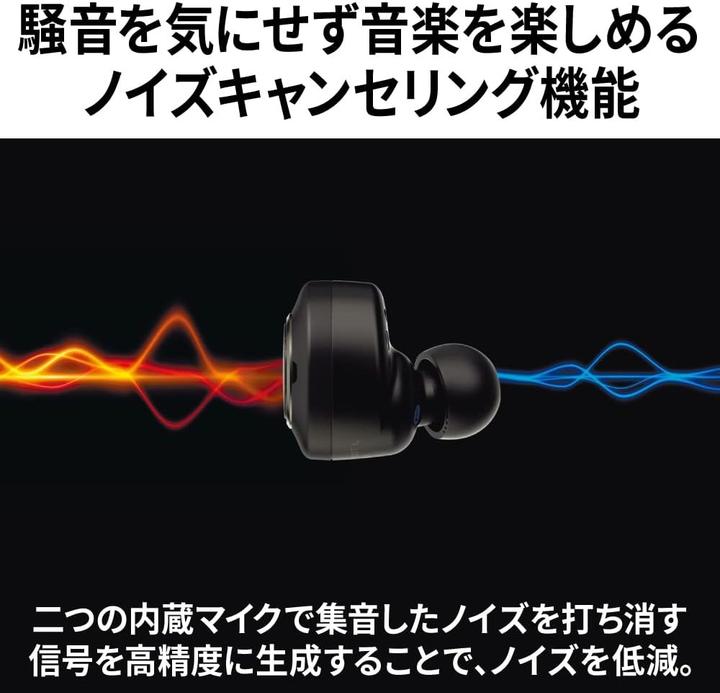 Image du produit JVC TWS INTRA-AURICULAIRE HAFW1000TU (ANC, 5.50 h, Sans fil)