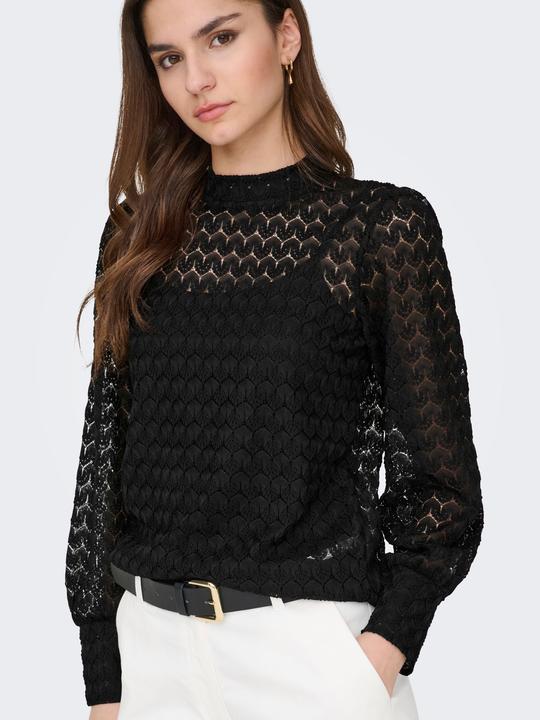 Image du produit JdY Haut décoré de dentelle avec manches longues (XL)