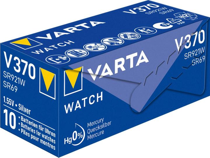 Produktbild Varta V 370 - Batterie SR69 (1 Stk., SR69, 30 mAh)