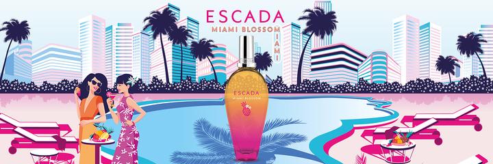Actual product image Escada Miami Blossom (Eau de toilette, 50 ml)
