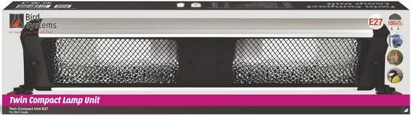 Bird Systems Compact lamp TWIN for bird cages, E27 - 60 cm