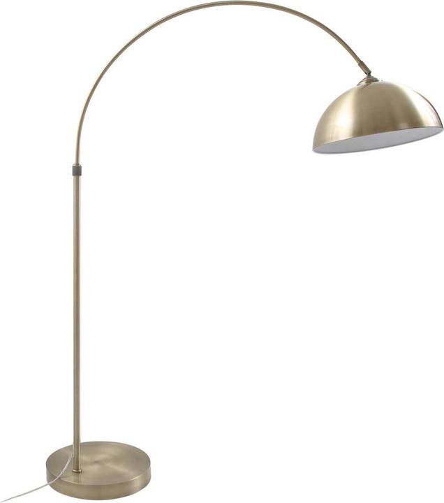 Actual product image Lindby Lennart arched floor lamp, antique brass (E27)