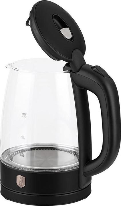 Produktbild BerlingerHaus Haus Wasserkocher Glas 1.7L Black Rose Collection (1.70 l)