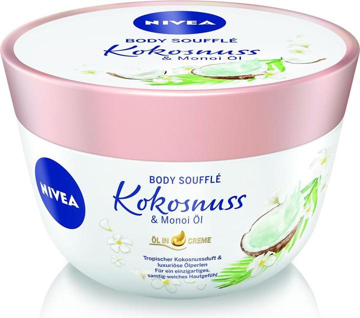 Actual product image NIVEA Body Soufflé Kokosnuss & Monoi Öl (Body butter, 200 ml)