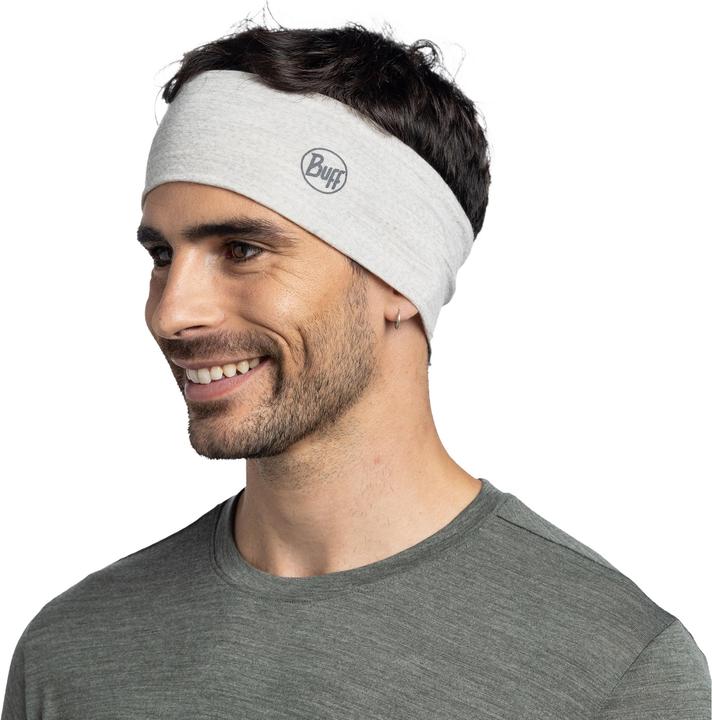 Immagine prodotto Buff Leichtes Merino-Stirnband in Solid Cloud