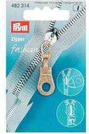 Immagine prodotto Prym Occhiello con zip moda color oro