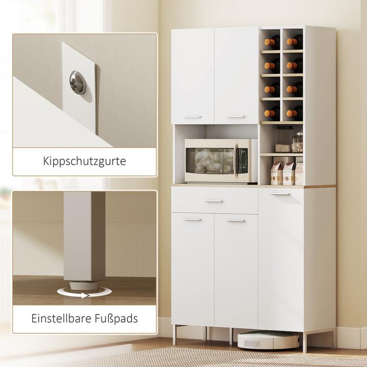 Produktbild Homcom Küchenschrank (35 x 35 x 183 cm)