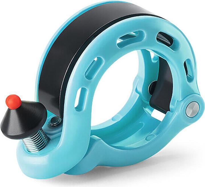 Rockbros 34210028003 Q-shaped bicycle bell - blue