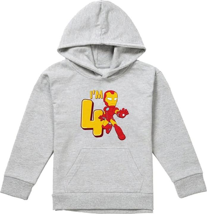 Produktbild Kapuzenpullover 4. Geburtstag (128)