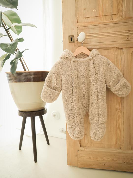 Produktbild Envie de Fraise Gefütterter Baby-Overall mit Leopardenmuster, Familie-Capsule (80)