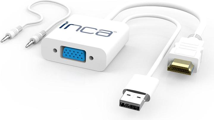 Actual product image Inca Adapter IVTH-01 VGA to HDMI (+USB and audio cable) (HDMI, USB, VGA)
