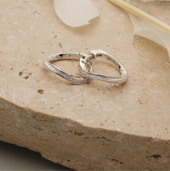 Produktbild Jette Creolen TWISTED SUN (925er Silber)