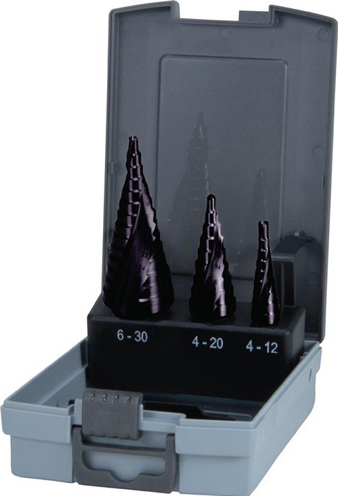 Actual product image Ruko Step drill set (6 mm, 30 mm, 4 mm, 20 mm, 12 mm)