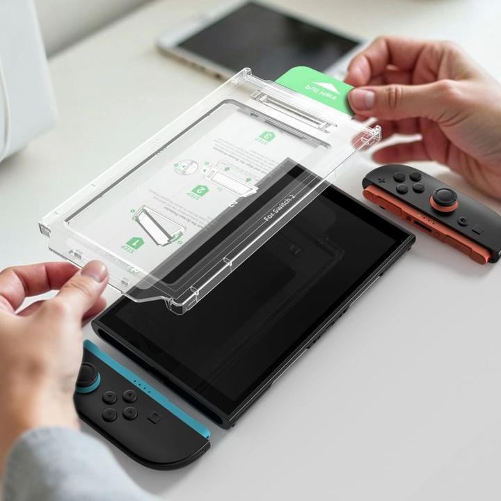 Actual product image Amazingthing Radix Matte Glass für Nintendo Switch 2 (2 Stk.) (Switch 2)