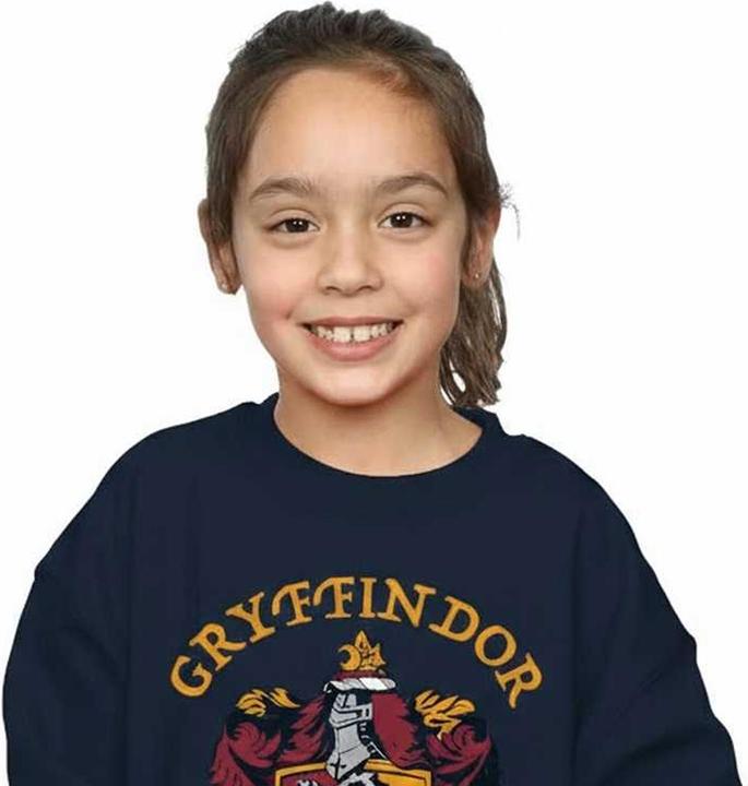 Actual product image Girls Gryffindor Crest Sweatshirt (128)