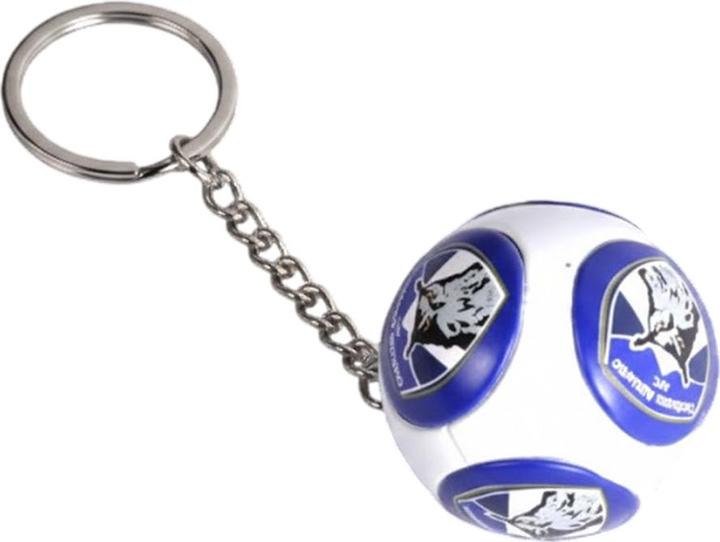 Actual product image Athletic Ball Keyring