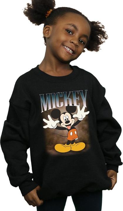 Produktbild Disney Mickey Mouse Tongue Montage Sweatshirt Mädchen (140, 146)