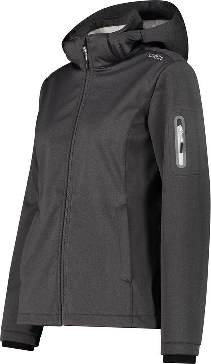Produktbild CMP Campagnolo Women's Jacket Zip Hood Melange Softshell (36, XS)