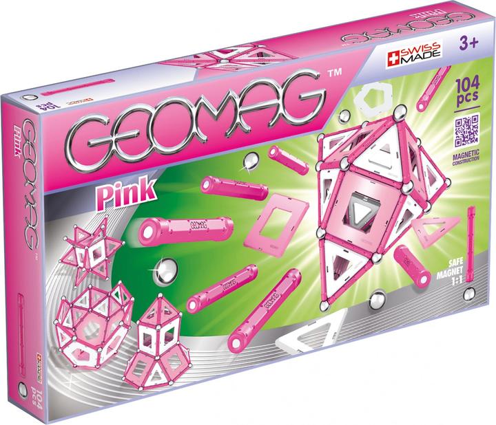 Actual product image Geomag Panels Pink