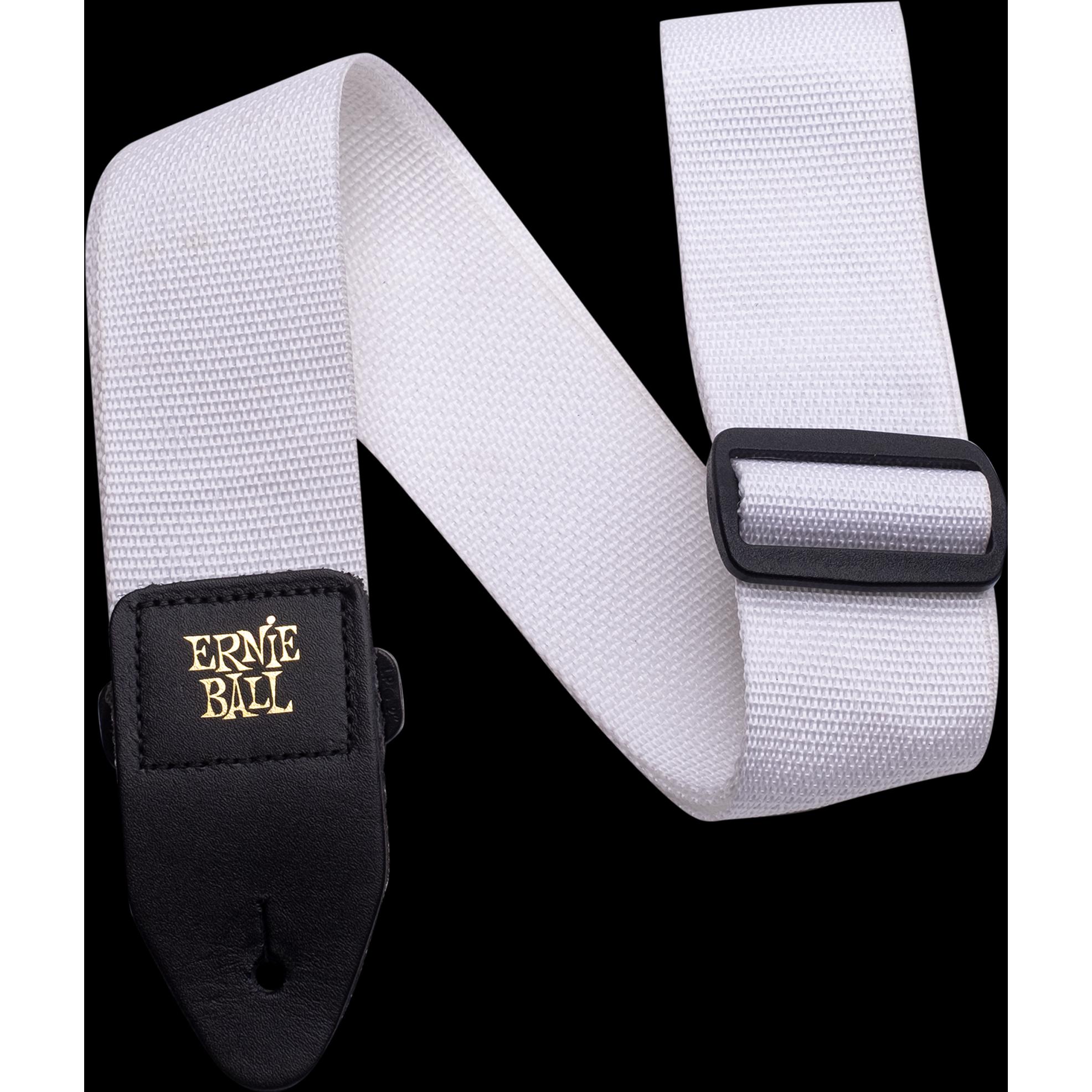 Ernie Ball E-Gitarrengurt (Instrumentengurt), Zubehör Instrumente, Weiss