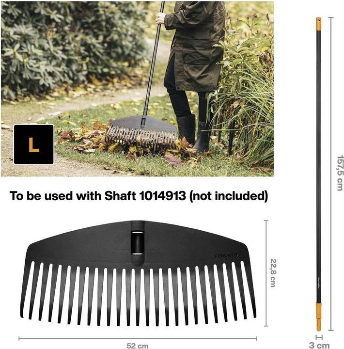 Actual product image Fiskars 1014915 Rake