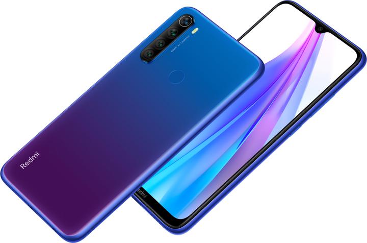 Actual product image Xiaomi Redmi Note 8T (64 GB, Starscape Blue, 6.30", Dual SIM + SD, 48 Mpx, 4G)