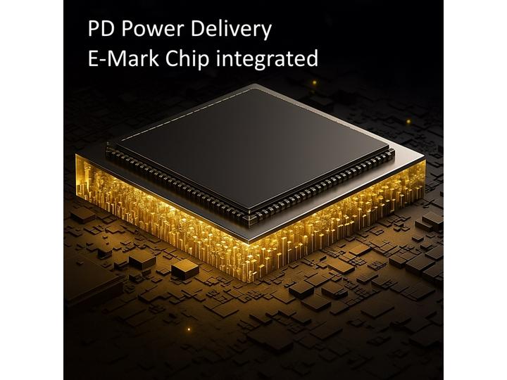 Produktbild PowerGuard L-Shape DC 3.5 x 1.35 mm auf USB-C Ladeadapter PD 100W