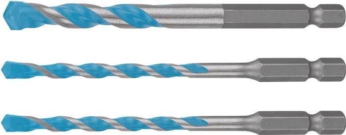 Actual product image Bosch Professional Zubehör EXPERT HEX-9 MultiConstruction drill bit set, 5/6/8 mm, 3 pcs. (6,0, 5,0)