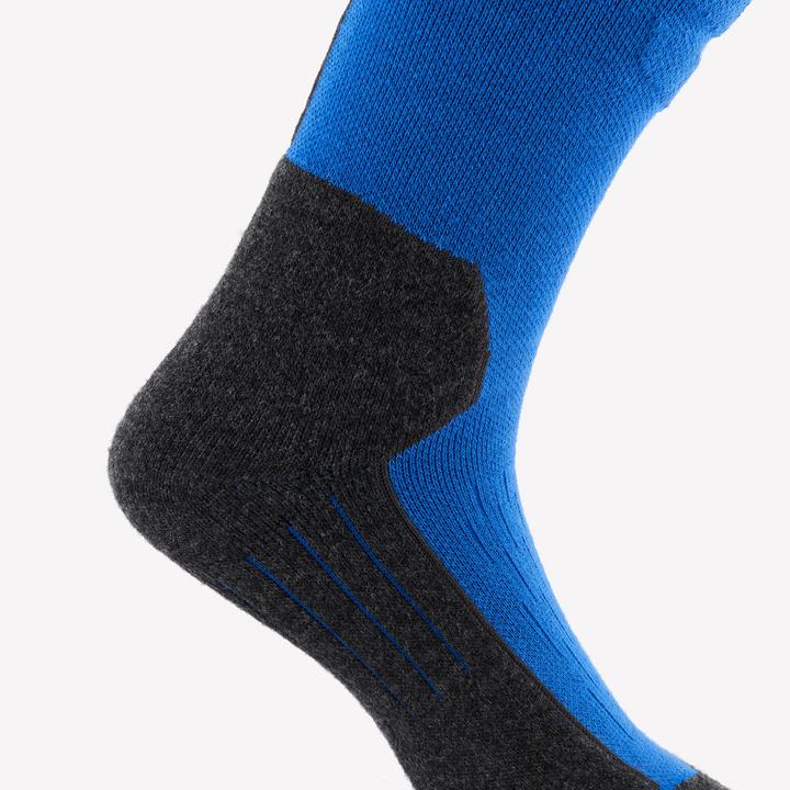 Produktbild Wedze Skisocken Snowboardsocken Erwachsene - 100 blau/schwarz (Einzelpack, 35 - 38)
