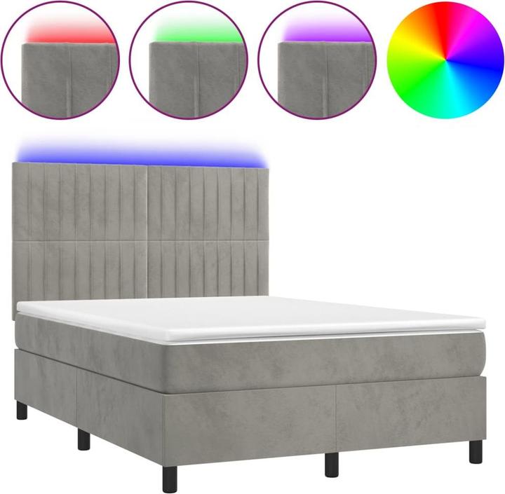 Produktbild vidaXL Boxspringbett (140 x 200 cm)