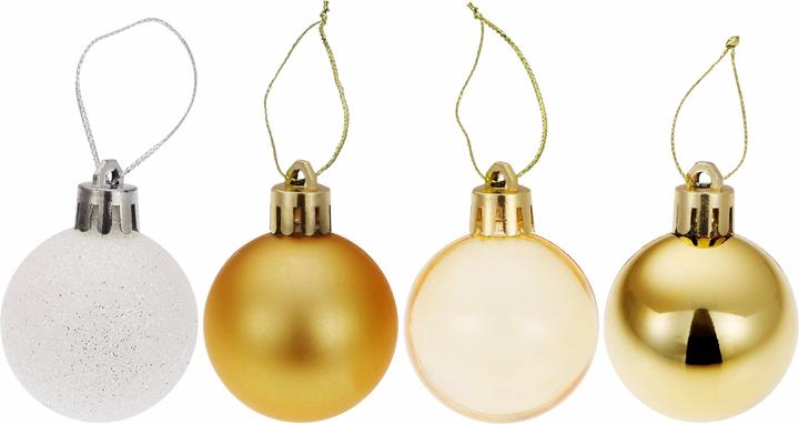 Actual product image tectake Christmas baubles (24-part)