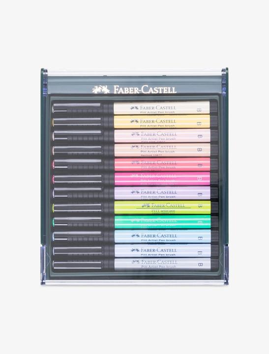 Actual product image Faber-Castell Pitt Artist Pen Brush (12x)