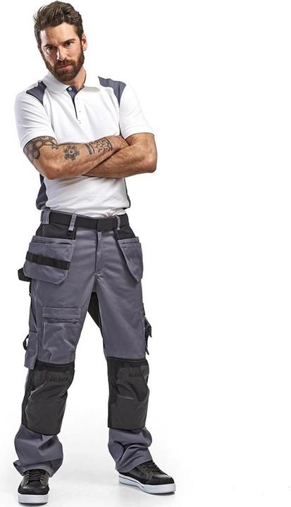 Actual product image Blakläder Waistband trousers softshell X1500 black (29)