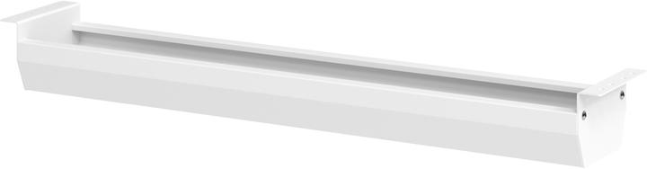 Actual product image Hammerbacher Cable tray, white, hinged 86.2 x 9.3 cm for 120 cm table