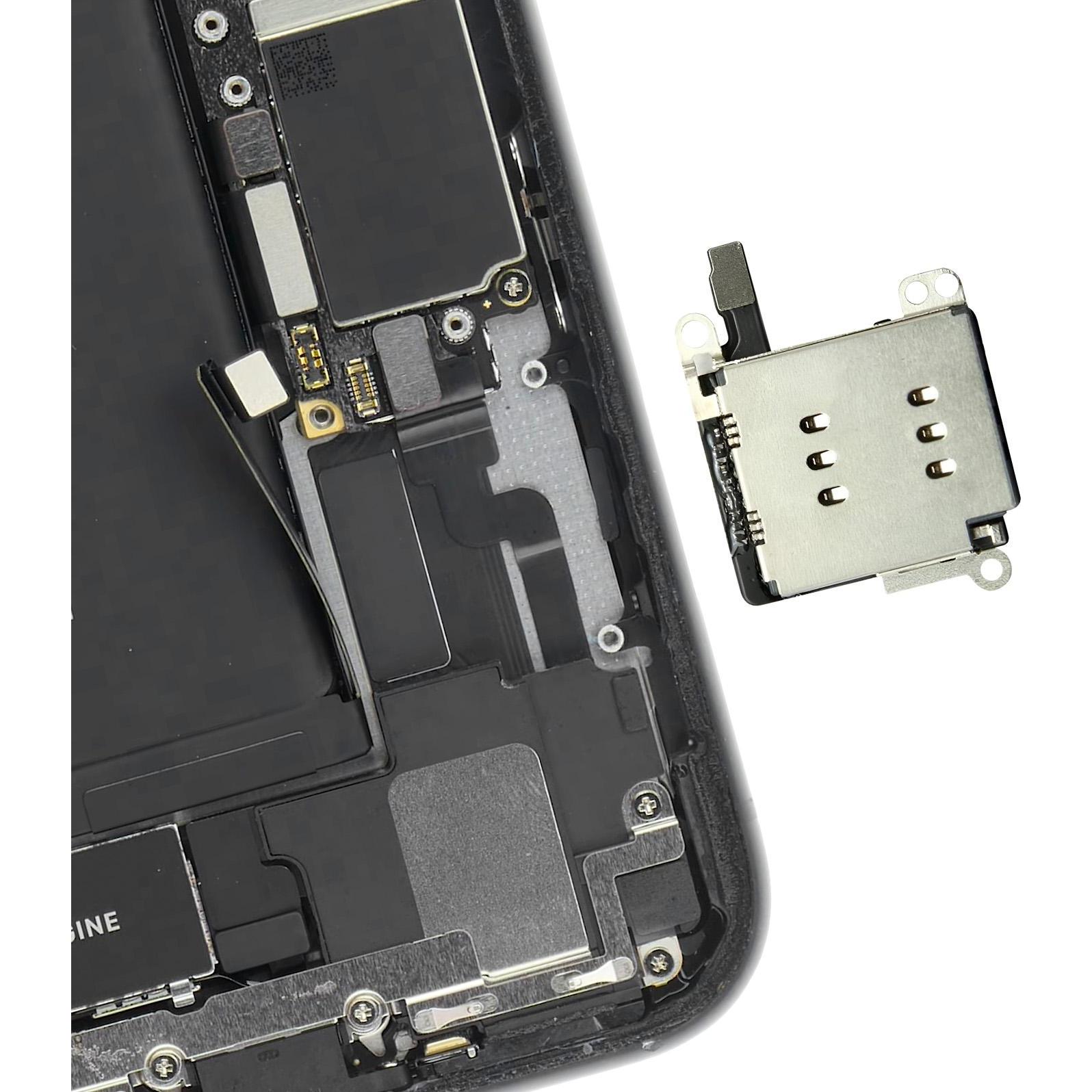 Thumbnail - Clappio SIM Kartenleser Ersatzteil, Mobilgerät Ersatzteile, Schwarz