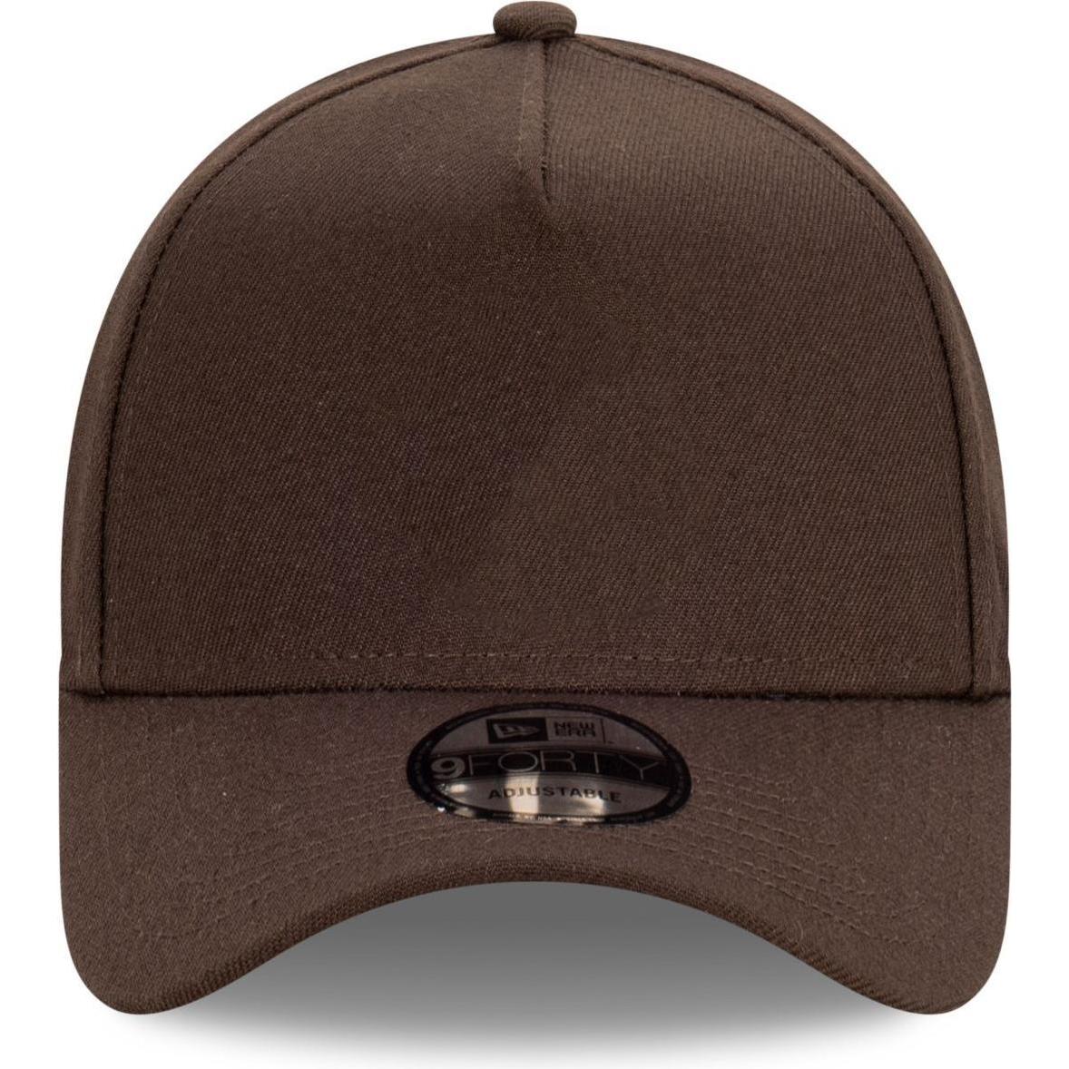 Thumbnail - New Era, Herren, Cap, 9Forty A-Frame Snapback Cap - ESSENTIAL walnut braun, Braun, (One Size)