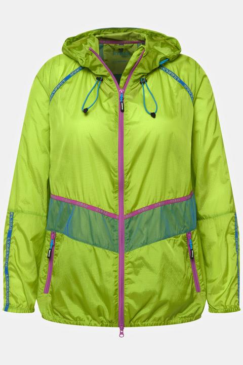 Actual product image Ulla Popken Neon Rain Jacket Activewear (50, 52)