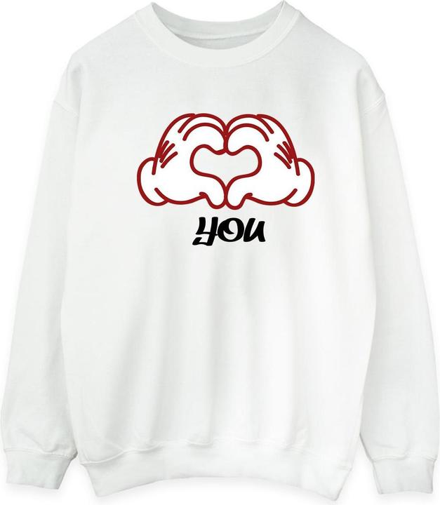 Image du produit Disney - Sweat MICKEY MOUSE LOVE YOU HANDS - Homme (M)