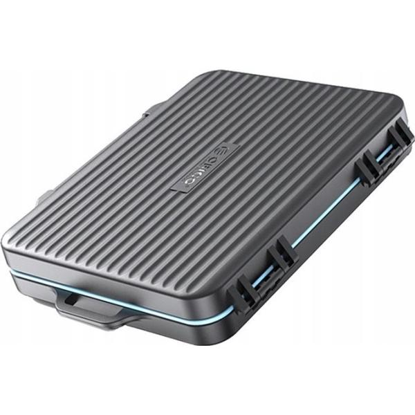 Orico Etui PHCD-4-BK-BP 8 kart SD, 4 karty Compact Flash, Kameratasche