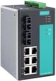 Productafbeelding Moxa EDS-508A-MM-SC - Beheerde Ethernet-switch met 6 10100BaseT(X)-poorten, 2 100BaseFX multi-mode (8 ports)