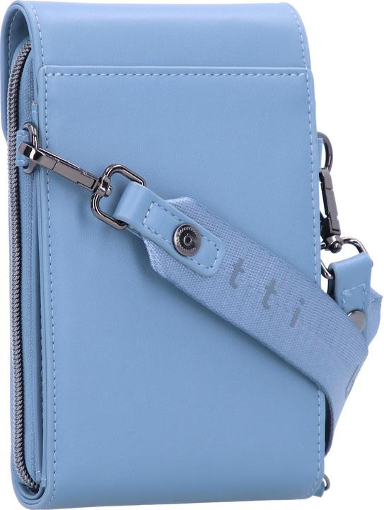 Actual product image Bugatti Almata crossover purse denim