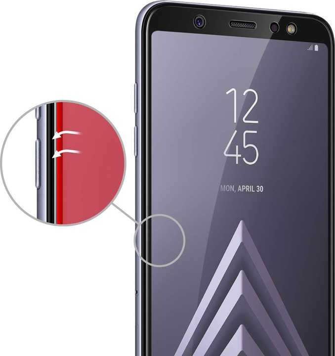 Produktbild Avizar Edge to Edge Bildschirmschutz, Display Folie (1 Stück, Samsung Galaxy A6+)