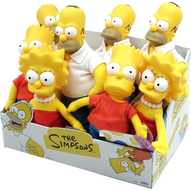 Jakks Pacific Peluche Dei Simpson (Assortiti) (20 Cm)