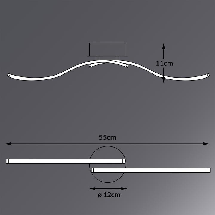 Actual product image Monzana Ceiling light (1200 lm)