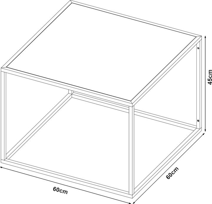 Actual product image En.Casa Solund (60 x 60 x 45 cm)