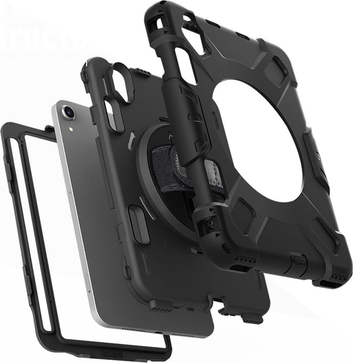 Productafbeelding Eiger Outdoor Cover Peak 500m Rugged zwart (iPad mini 2021 (6e gen), iPad mini 2024 (7e generatie))