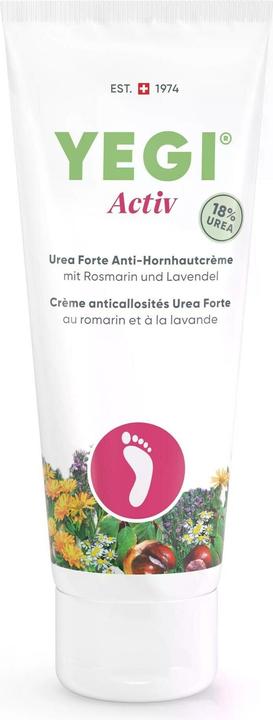 Yegi Urea Forte Crème Anti-Callosités Tb 75 ml (Crème et gel pour les pieds, 75 ml)